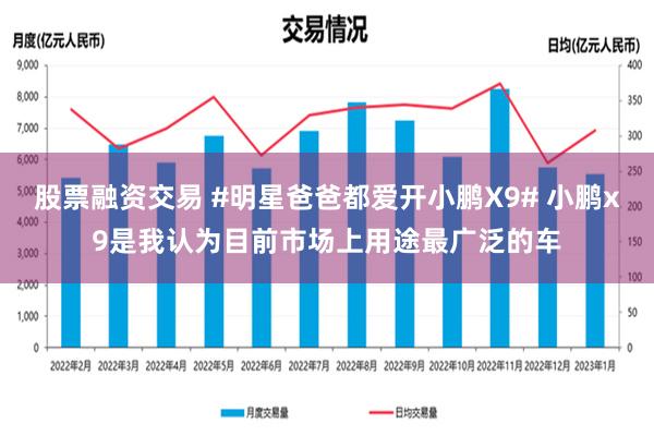 股票融资交易 #明星爸爸都爱开小鹏X9# 小鹏x9是我认为目前市场上用途最广泛的车