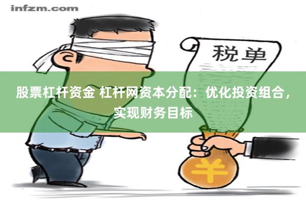 股票杠杆资金 杠杆网资本分配：优化投资组合，实现财务目标